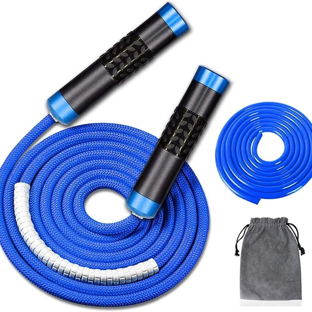 Weighted Jump Rope for Workout Fitness1LB, Tangle-Free Ball Bearing Rapid Speed